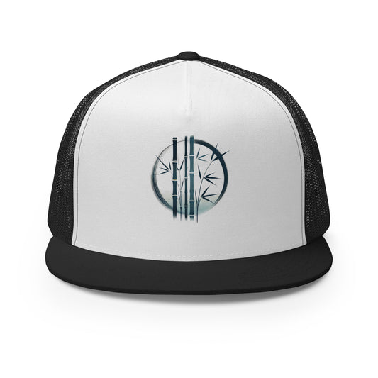 Blue Bamboo Enterprises 5 Panel Trucker Cap - Blue Bamboo Enterprises