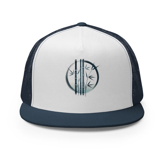 Blue Bamboo Enterprises 5 Panel Trucker Cap - Blue Bamboo Enterprises 
