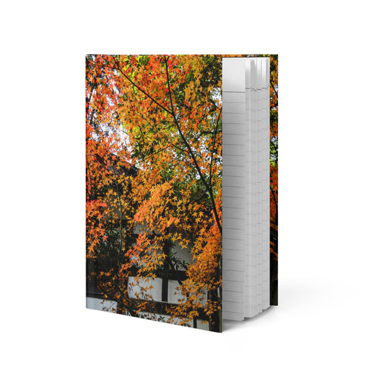 Maples in the Garden Hardcover journal- 150 Lined Pages - Blue Bamboo Enterprises 