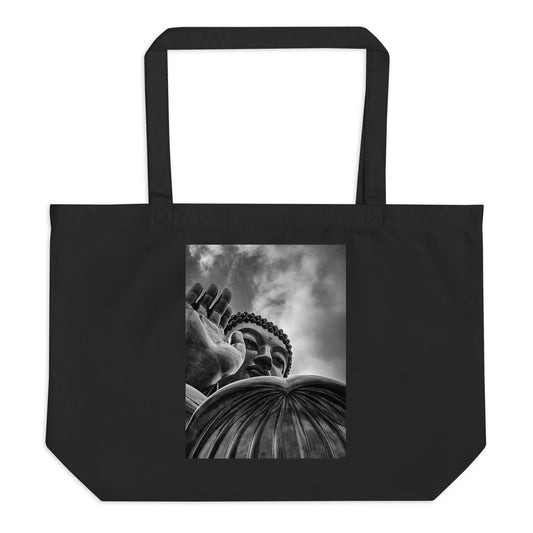 Buddha Organic Tote Bag - Blue Bamboo Enterprises 