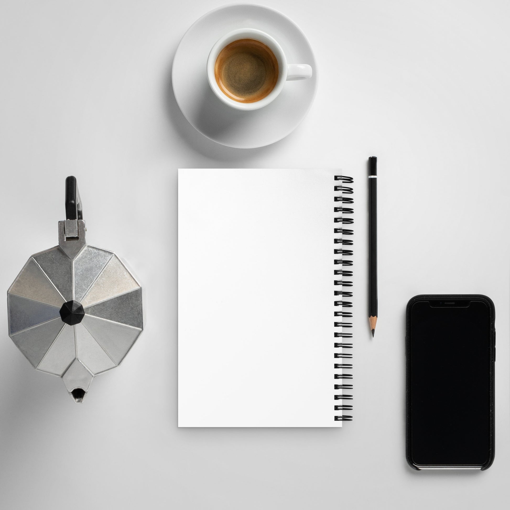 Atmospheric Spiral notebook - Blue Bamboo Enterprises 